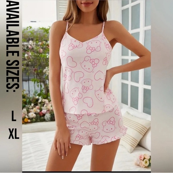 NIP- Bedtime Bunnies 2 Pc Pajama Set - Picture 1 of 6